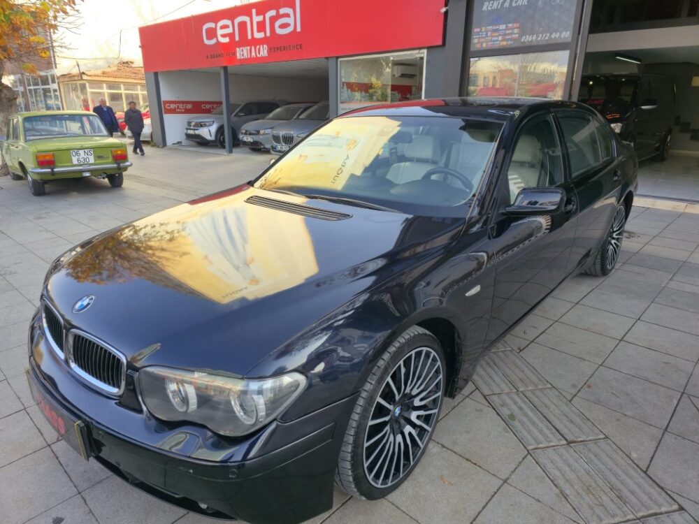 BMW 7.35İ LONG V8 MOTOR MÜTHİŞ SES HIZI HİSSET