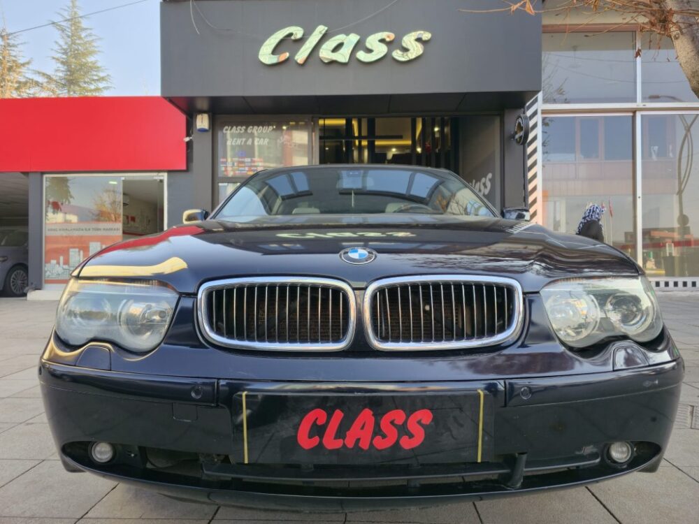 BMW 7.35İ LONG V8 MOTOR MÜTHİŞ SES HIZI HİSSET