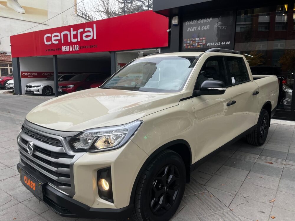 SSANG YONG MUSSO GRAND 2.2 D PLATİNUM PLUS 2025 MODEL