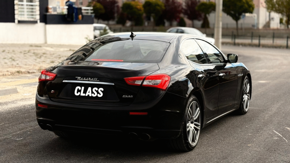 Adsız tasarım (4) (Orta) MASERATİ GHİBLİ 3.0 2014 MODEL SİYAH İÇİ KIRMIZI....