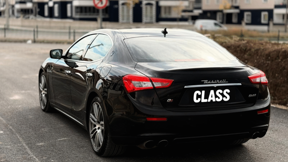 Adsız tasarım (6) (Orta) MASERATİ GHİBLİ 3.0 2014 MODEL SİYAH İÇİ KIRMIZI....